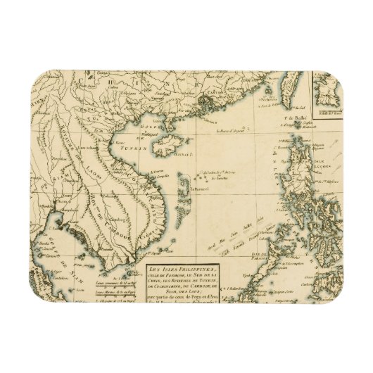  kaart van India | Indische Oceaan Magneet (Horizontaal)