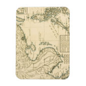  kaart van India | Indische Oceaan Magneet (Verticaal)