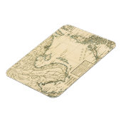  kaart van India | Indische Oceaan Magneet (Linkerzijde)