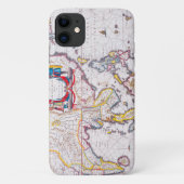  kaart van India uit 1650 Case-Mate iPhone Case (Achterkant)