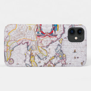  kaart van India uit 1650 Case-Mate iPhone Case