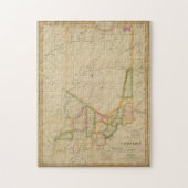  kaart van Indiana (1817) Legpuzzel (Verticaal)
