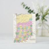  kaart van Indiana (1827) (Staand voorkant)