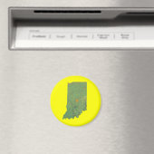 Kaart van Indiana Magnet (Insitu (Vaatwasser))