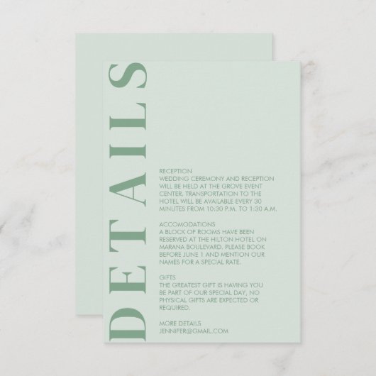 Kaart van Indiase huidskleur (Voorkant / Achterkant)