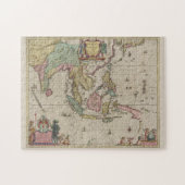  kaart van Indonesië (1665) Legpuzzel (Horizontaal)
