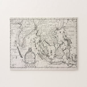 kaart van Indonesië (1700) Legpuzzel