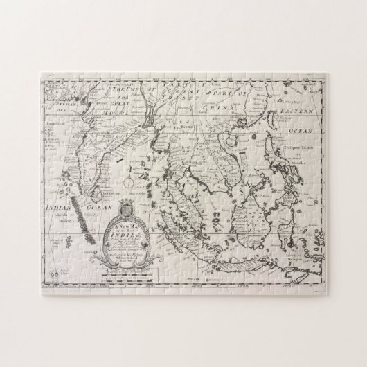 kaart van Indonesië (1700) Legpuzzel (Horizontaal)