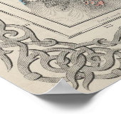  kaart van Indonesië en de Filipijnen Poster (Hoek)