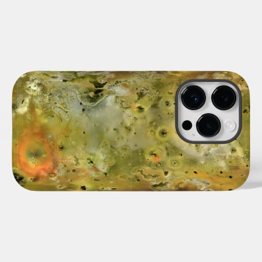 Kaart van Io Case-Mate iPhone Case (Achterkant (horizontaal))