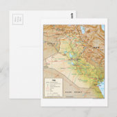 Kaart van Irak (1999) (Voorkant / Achterkant)