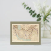 Kaart van Iran en Afghanistan (1941) (Staand voorkant)