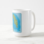 Kaart van Isle of Bute Koffiemok (Voorkant rechts)