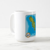 Kaart van Isle of Bute Koffiemok (Voorkant links)