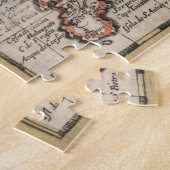  kaart van Italië (1659) Legpuzzel (Zijkant)