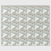  kaart van Italië (1706) Cadeaupapier (Vlak)