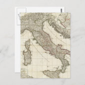  kaart van Italië (1764) (Voorkant / Achterkant)
