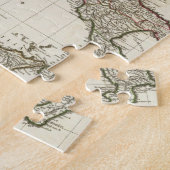  kaart van Italië (1764) Legpuzzel (Zijkant)