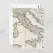  kaart van Italië (1770) (Voorkant / Achterkant)