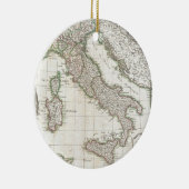  kaart van Italië (1770) Keramisch Ornament (Rechts)