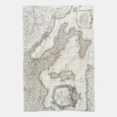  kaart van Italië (1770) Theedoek (Verticaal)