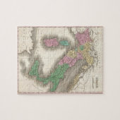  kaart van Italië (1827) Legpuzzel (Horizontaal)