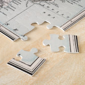  kaart van Italië (1893) Legpuzzel (Zijkant)