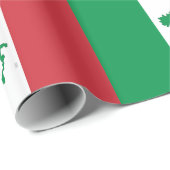 Kaart van Italië - Italiaanse vlag Cadeaupapier (Rol Hoek)