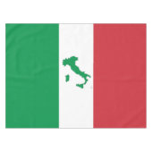 Kaart van Italië - Italiaanse vlag Tafelkleed (Voorkant (Horizontaal))