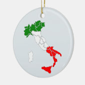 Kaart van Italië Keramisch Ornament (Links)