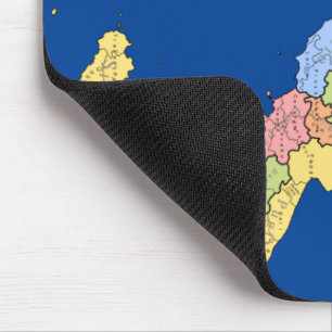 Kaart van Italië * Mapa de Italia Muismat