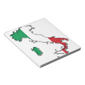 Kaart van Italië Notitieblok (Schuin)