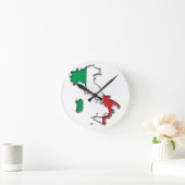 Kaart van Italië Ronde Klok (Huis)