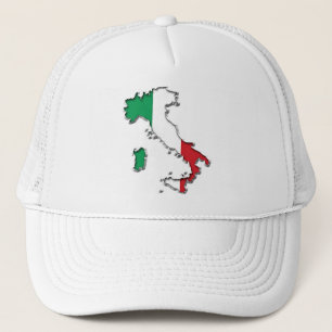 Kaart van Italië Trucker Pet