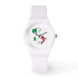 Kaart van Italië Watch Horloge