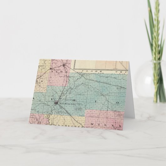 Kaart van Jackson County (Voorkant)