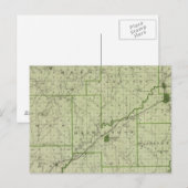 Kaart van Jackson County (Voorkant / Achterkant)