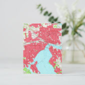  kaart van Jacksonville Florida (1964) 2 (Staand voorkant)