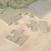  kaart van Jamaica (1780) Legpuzzel (Zijkant)