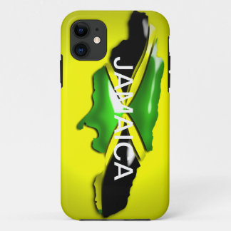 Kaart van Jamaica Yellow Hoesje