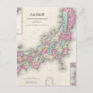 kaart van Japan (1855)
