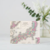  kaart van Japan (1855) (Staand voorkant)