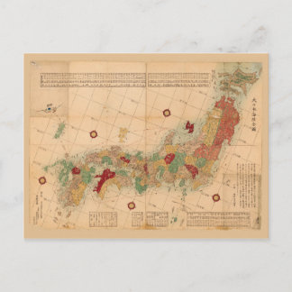 Kaart van Japan (1864)