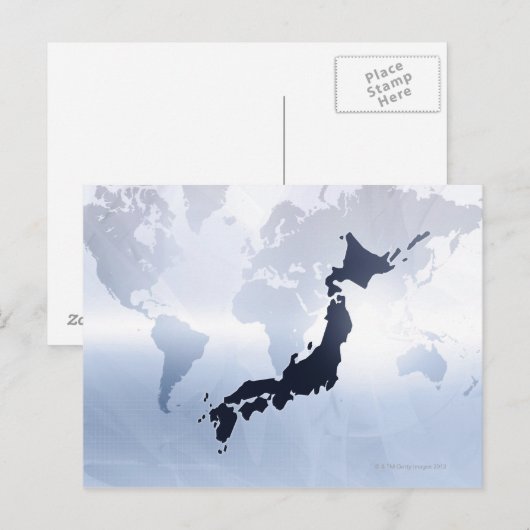 Kaart van Japan 2 (Voorkant / Achterkant)