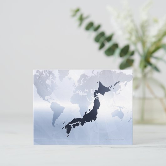 Kaart van Japan 2 (Staand voorkant)