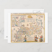 Kaart van Japan 3 (Voorkant / Achterkant)