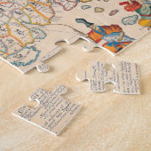 Kaart van Japan 3 Legpuzzel (Zijkant)
