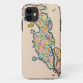 Kaart van Japan in 1655 Case-Mate iPhone Case (Achterkant)