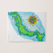 Kaart van Japan Legpuzzel (Horizontaal)