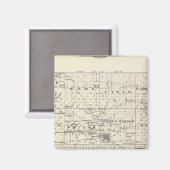 Kaart van Jefferson County Magneet (Voorkant / Achterkant)